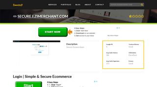 Welcome to Secure.ezimerchant.com - Login | Simple & Secure ...