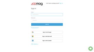 Sign in to Joomag