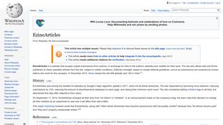 EzineArticles - Wikipedia