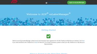 Welcome to ezLaborManager