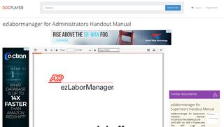 ezlabormanager for Administrators Handout Manual - DocPlayer.net