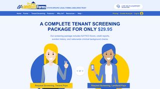 Tenant Screening: Tenant Credit & Background ... - EZ Landlord Forms