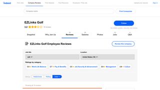 Working at EZLinks Golf: Employee Reviews | Indeed.com
