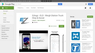 Ezlogz - ELD - Weigh Station Truck Stop & Social - Apps on Google Play