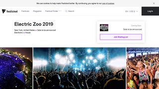 Electric Zoo 2019 - Festicket