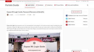 Ezpass Nh Login Guide, Password Recovery & Benefits - Portals Guide