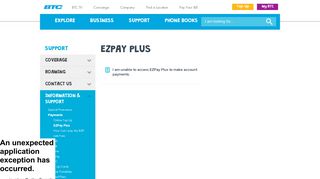 EZPay Plus - BTC : Support
