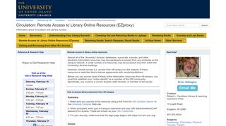 Remote Access to Library Online Resources (EZproxy) - Circulation ...
