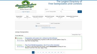 sweeps Sweepstakes | sweeps Contests - Sweepstakes Advantage