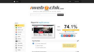 ezy2c.com.au | Website SEO Review and Analysis | iwebchk