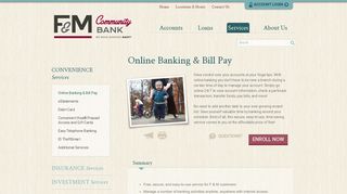 Online Banking & Bill Pay | F & M Community Bank | Preston, MN ...