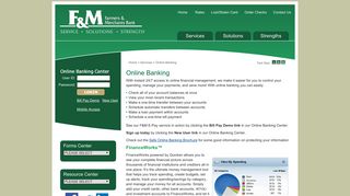Online Banking - Online Banking - Farmers & Merchants Bank