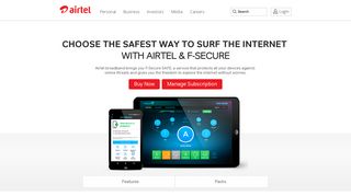 F-Secure SAFE with airtel Broadband - Protect All Your Devices