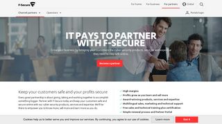 Become a Partner | F-Secure