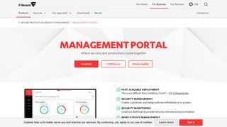 Central Management Portal | Security Management with ... - F-Secure
