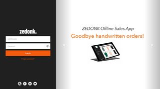 Login | Zedonk - Business Software for the Fashion Industry