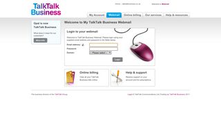 Nildram - My TalkTalk Business Webmail