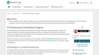F5 Professional Certification Program :: Pearson VUE