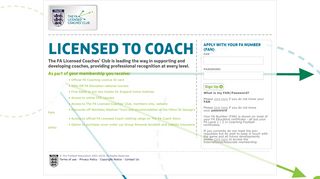 The FA Licensed Coaches Club: Sign Up