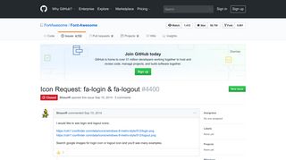 Icon Request: fa-login & fa-logout · Issue #4400 · FortAwesome/Font ...