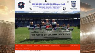 FA Licence Coaches Club - Ise Lodge YFC