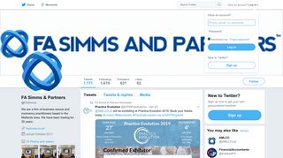 FA Simms & Partners (@FASimms) | Twitter