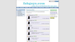 FabGuys.com: Featured profiles