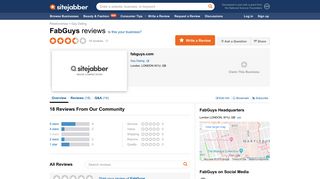 FabGuys Reviews - 18 Reviews of Fabguys.com | Sitejabber