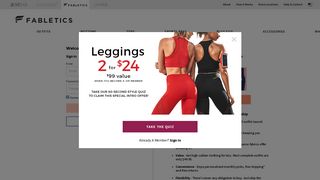 Sign In - Fabletics