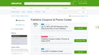 Fabletics CA Coupons, Promo Codes & Deals 2019 - Groupon