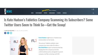 Is Kate Hudson's Fabletics Company Scamming its Subscribers ...