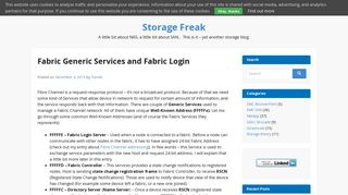 Fabric Generic Services and Fabric Login – Storage Freak