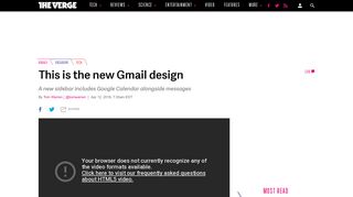 This is the new Gmail design - The Verge