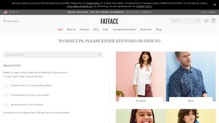 FatFace Email Subscribe 15% Off