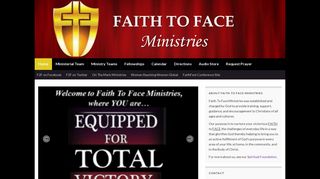 FaithToFace.Org – The online home of Faith To Face Ministries