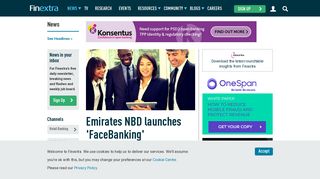 Emirates NBD launches 'FaceBanking' - Finextra Research