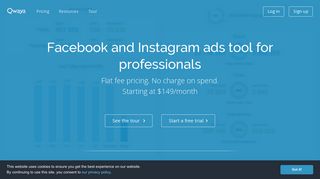 Qwaya: Facebook Ad Manager - Online Marketing Tool