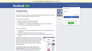 Facebook Ads | Facebook