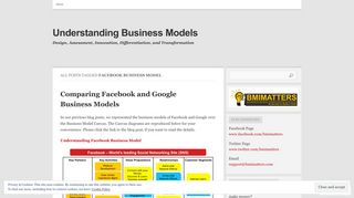 Facebook business model | Understanding Business Models