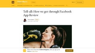 Tell-all: How we got through Facebook App Review - Chatbots Magazine