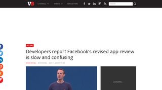 Developers report Facebook's revised app review is slow and ...