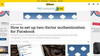 How to set up two-factor authentication for Facebook | iMore