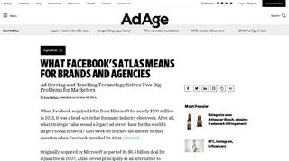 What Facebook's Atlas Means for Brands and Agencies | DigitalNext ...
