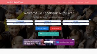 Auto Likes Free - Free Facebook Auto Liker
