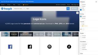 Logo icons, +2,000 free files in .PNG, .EPS, .SVG format - Freepik