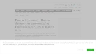 Facebook password hack: How to change password after Facebook ...