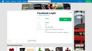 Facebook Comfacebook Login - sign in to roblox with facebook
