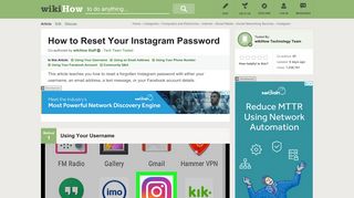 4 Ways to Reset Your Instagram Password - wikiHow