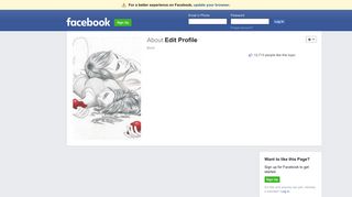 Edit Profile | Facebook
