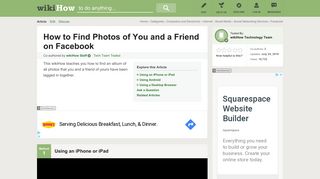 3 Ways to Find Photos of You and a Friend on Facebook - wikiHow